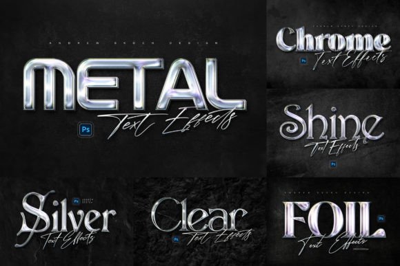Chrome Text Effects: Elevating Visual Identity Through Metallic Precision