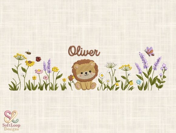 Custom Lion Embroidery Design: A Guide to Crafting Safari-Inspired Keepsakes