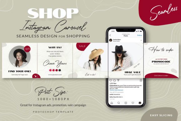 Elevating Your Fashion Shop Instagram Carousel with Seamless Swipeable Gallery Posts