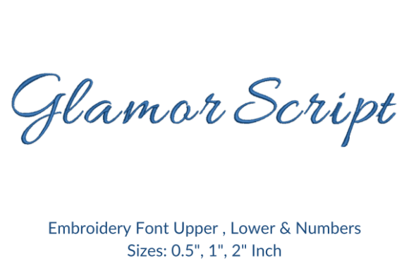 Glamor Script Fonts Embroidery Design: A Comprehensive Evaluation