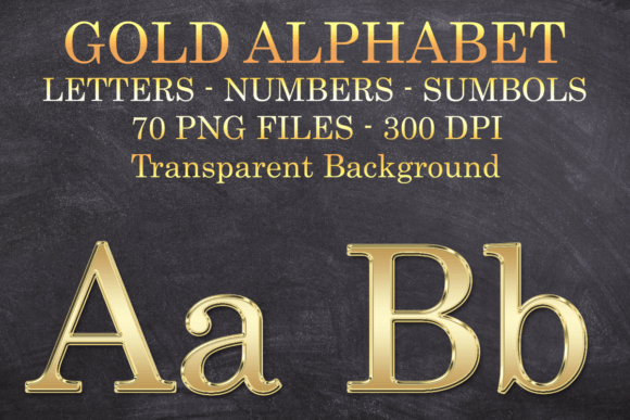 Gold Letters Numbers Symbols Png Files: A Practical Guide to Elevating Your Designs