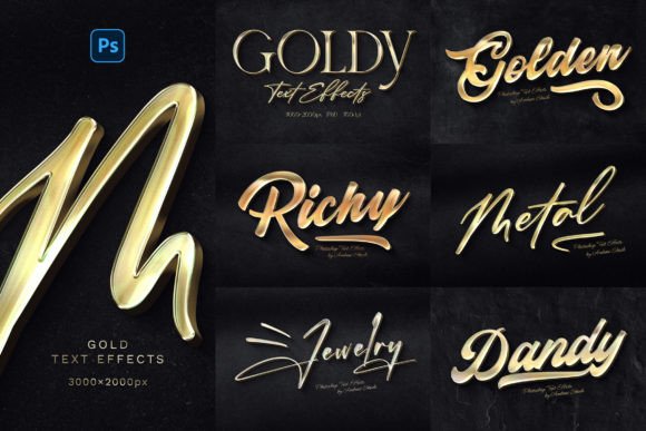 Gold Text Effects: A Comprehensive Evaluation for Luxury Design