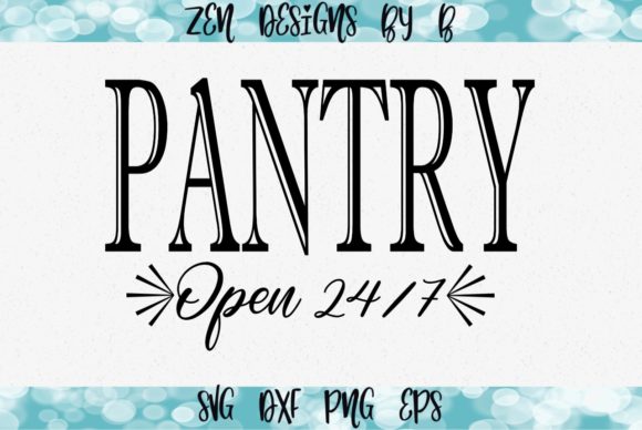 Maximizing Flexibility with the Pantry Open 24 7 Graphic for Digital Crafting