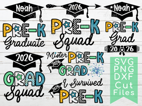 PRE-K Graduation 2026 Grad Squad Cap