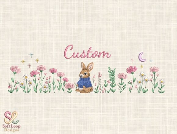 The Resurgence of Handcrafted Charm: Why Custom Bunny Embroidery Design is Defining the Modern Cottagecore Aesthetic