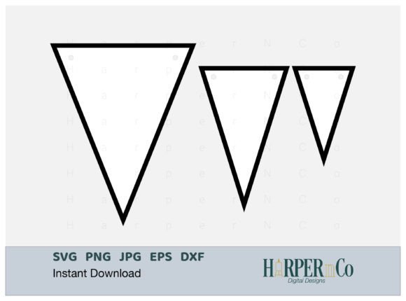 Triangle Banner SVG Bunting Flag Garland: The Ultimate Solution for Custom Party Decor